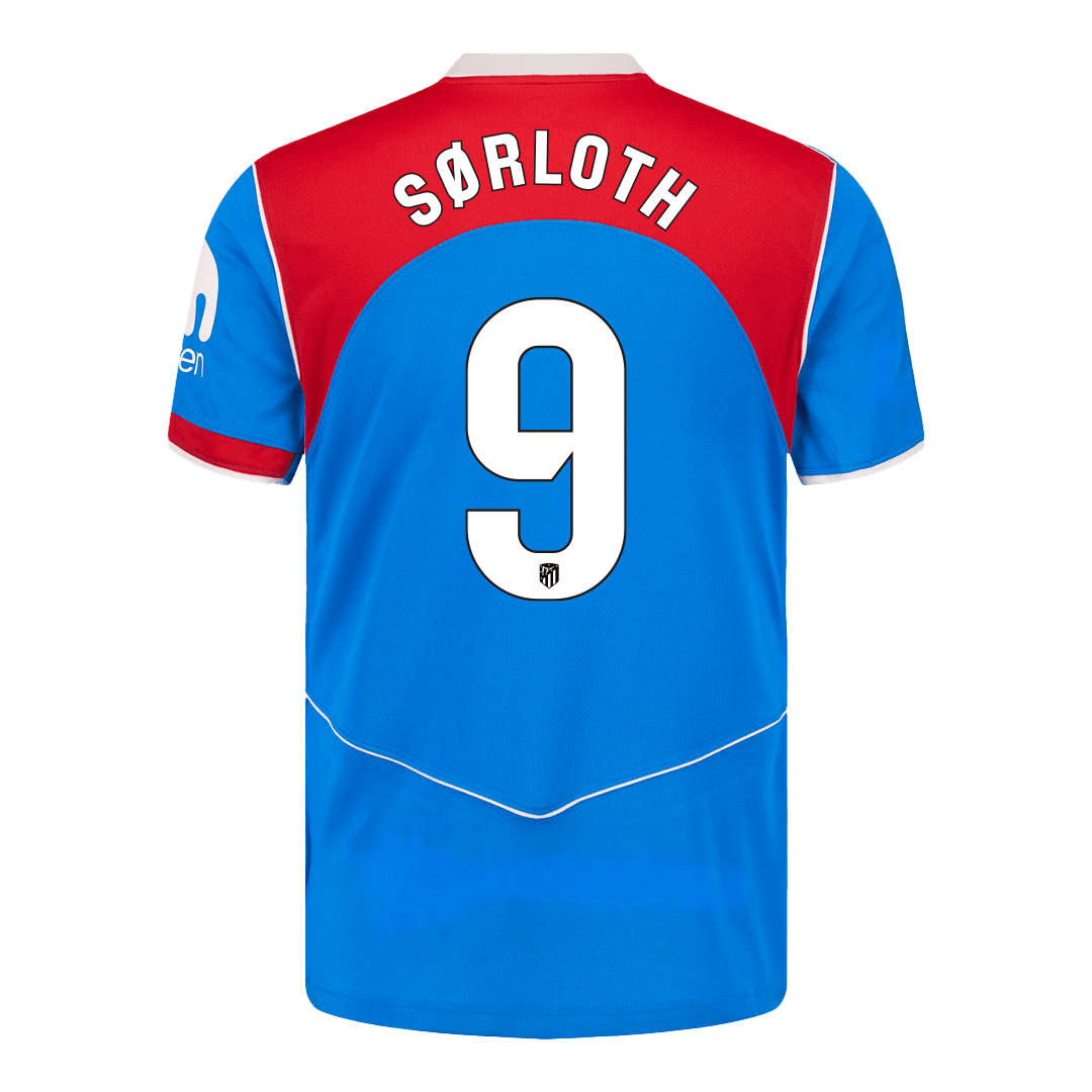 SØRLOTH #9 Atletico Madrid Third Away Soccer Jersey 2025/26 - Image 9
