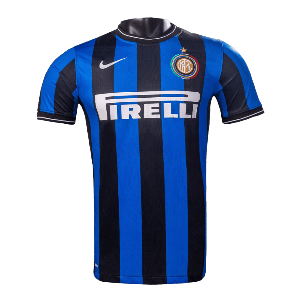 Retro 2009/10 Inter Milan Home Soccer Jersey