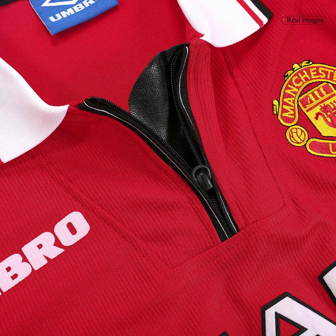 Retro Soccer Jersey Manchester United Home 98/00 - Image 6