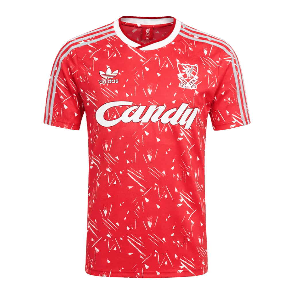 Retro Soccer Jersey Liverpool Home 1989/91