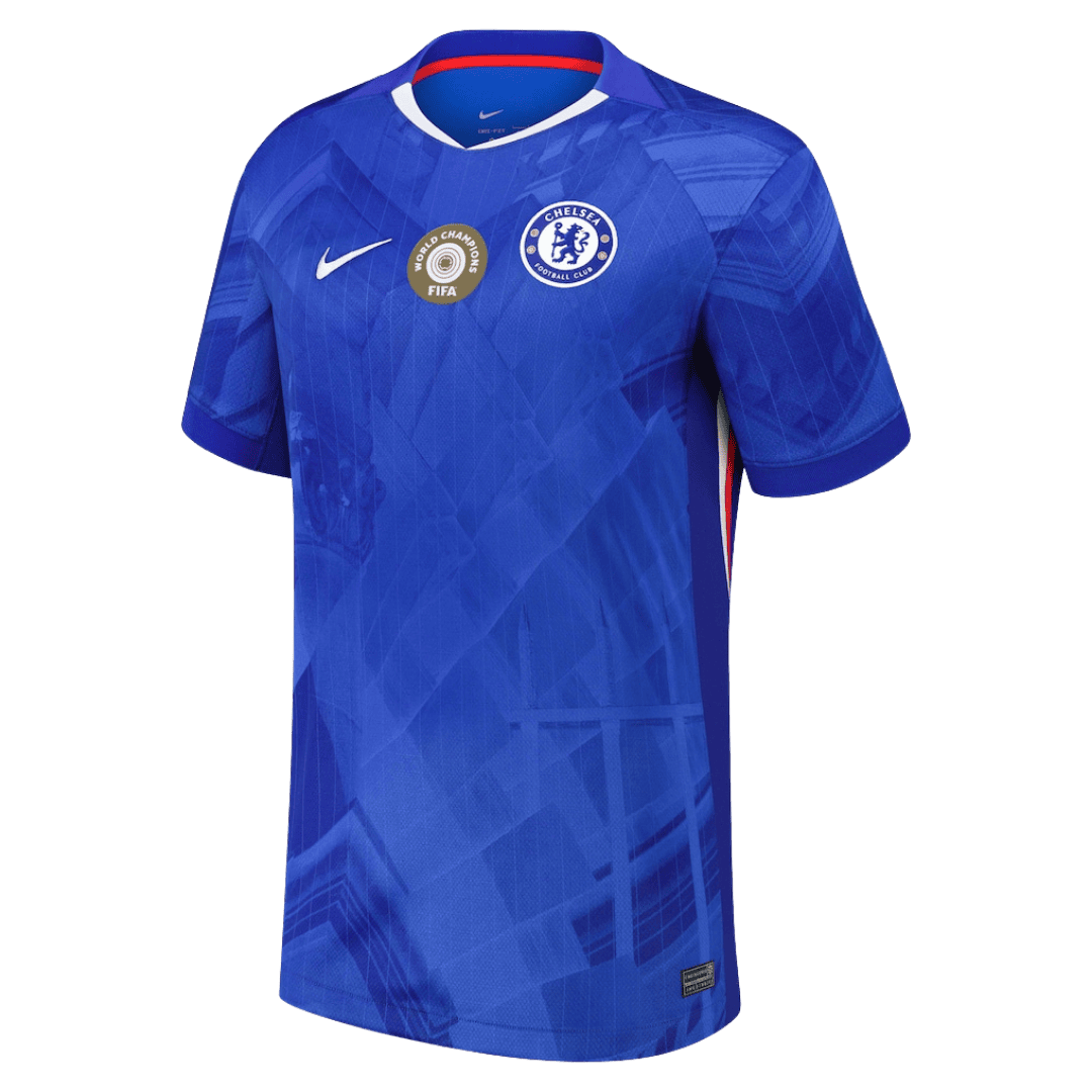 WORLD CHAMPIONS #25 Chelsea Home Soccer Jersey 2025/26 with chest badge - Image 9