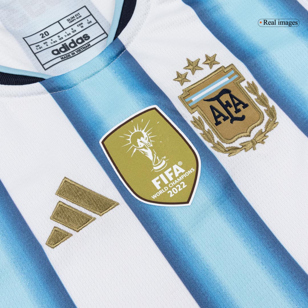Argentina Home Kids Soccer Jerseys Kit World Cup 2026 - Image 8