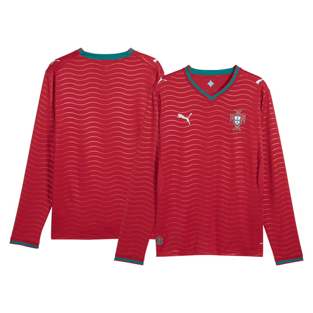 Portugal Home Long Sleeve Jersey World Cup 2026 - Image 2