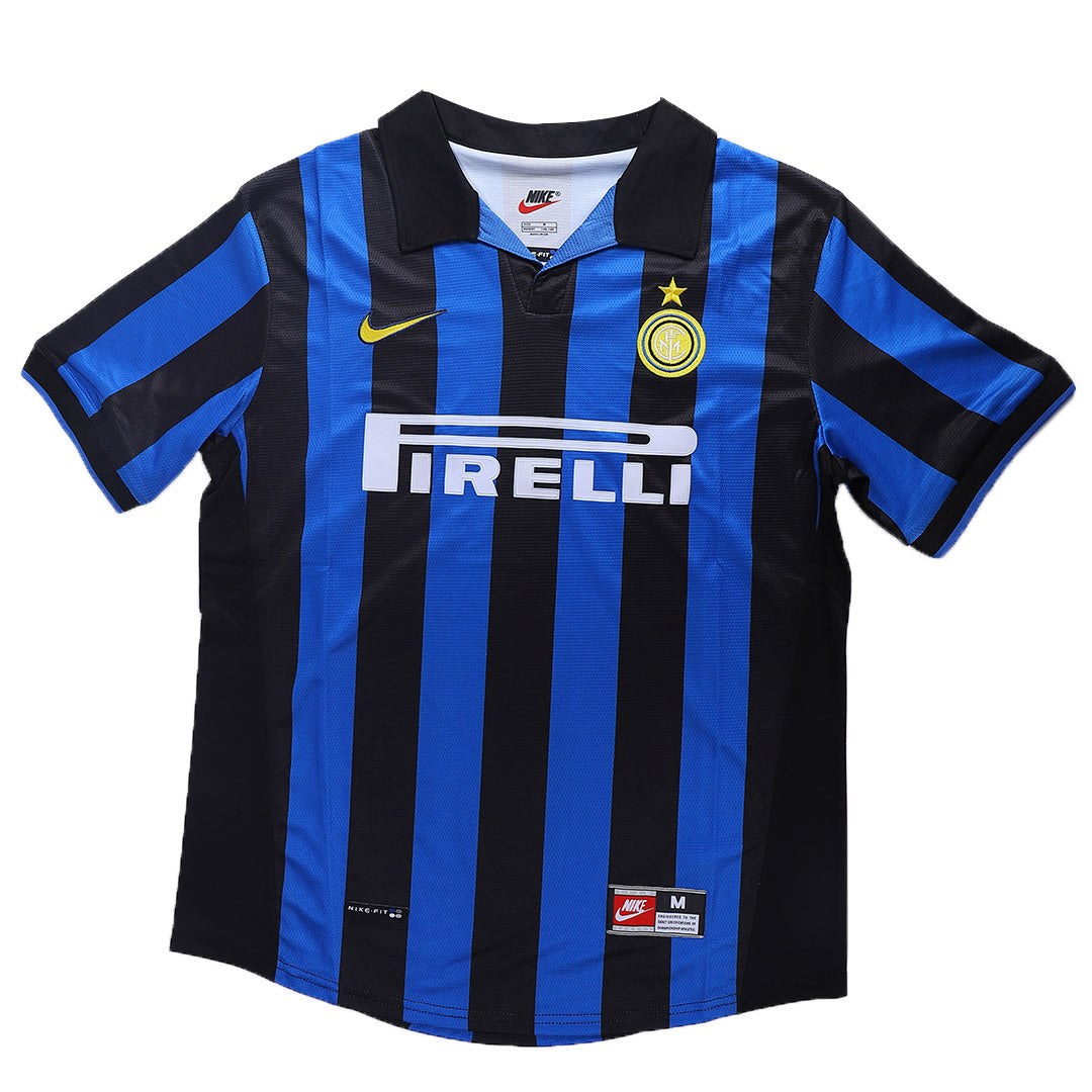 Retro 1998/99 Inter Milan Home Soccer Jersey - Image 8
