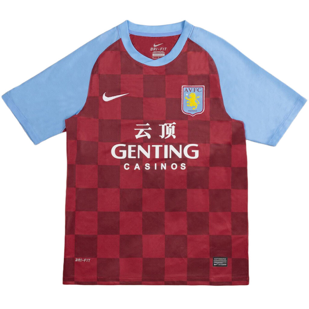 Retro Soccer Jersey Aston Villa Home 2011/12