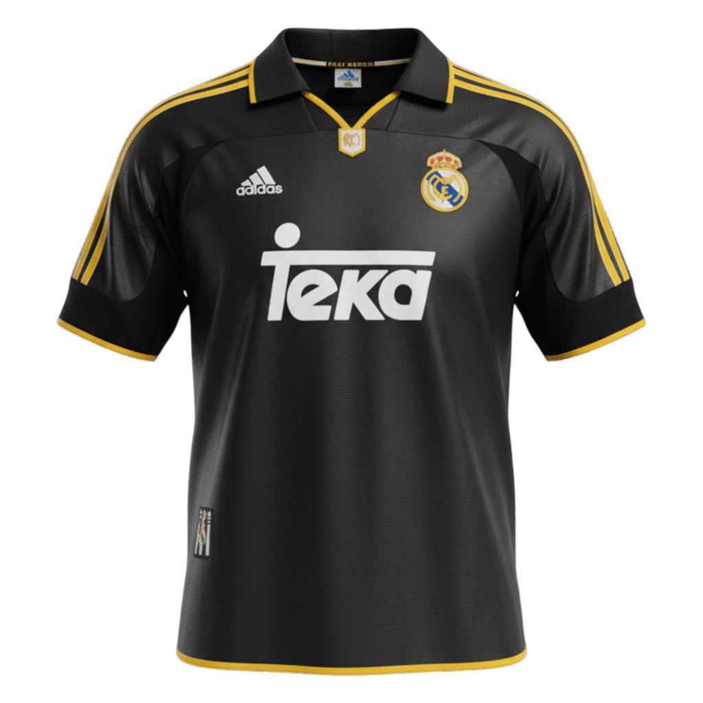 Retro Soccer Jersey Real Madrid Away 1999/01