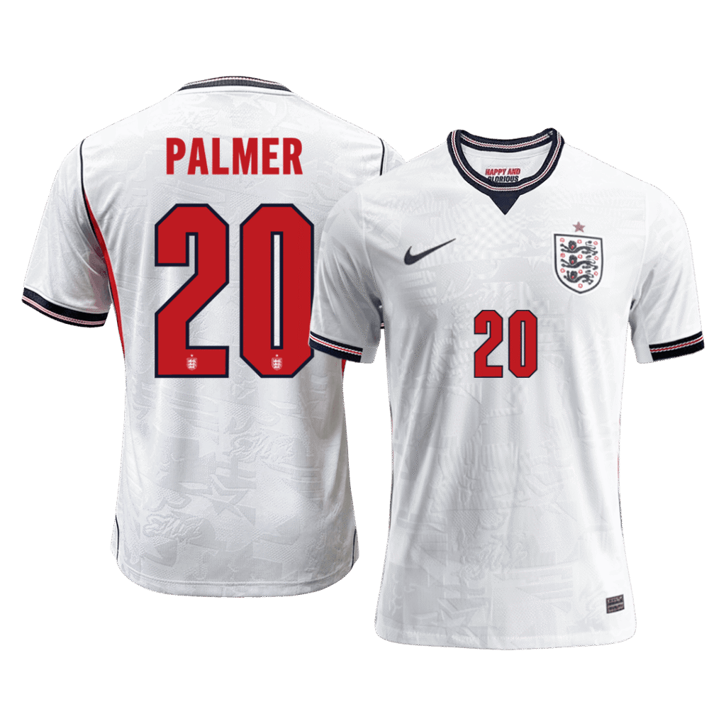 PALMER #20 England Home Player Version Jersey World Cup 2026