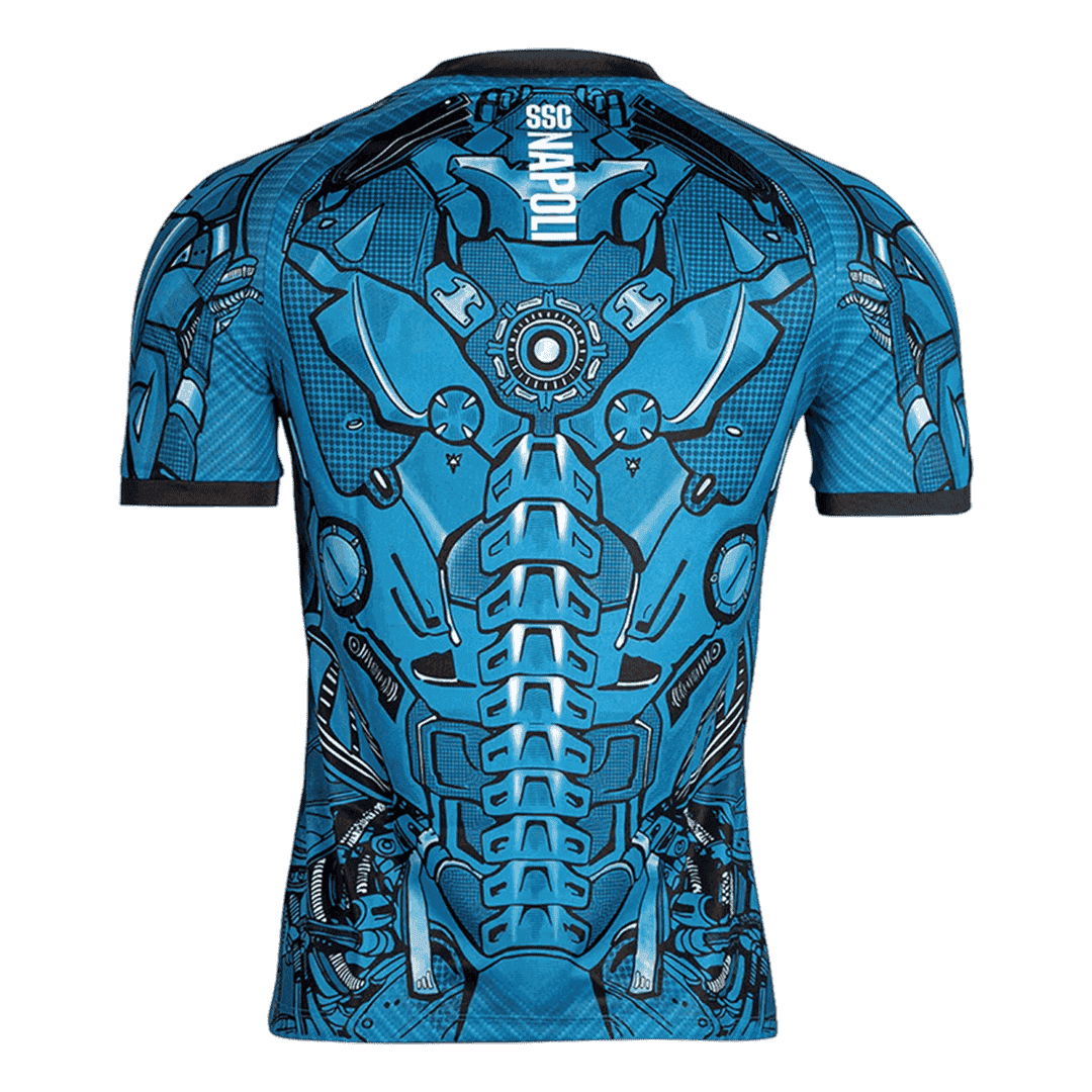 Napoli Pre-Match Soccer Jersey 2025/26 Blue - Image 3