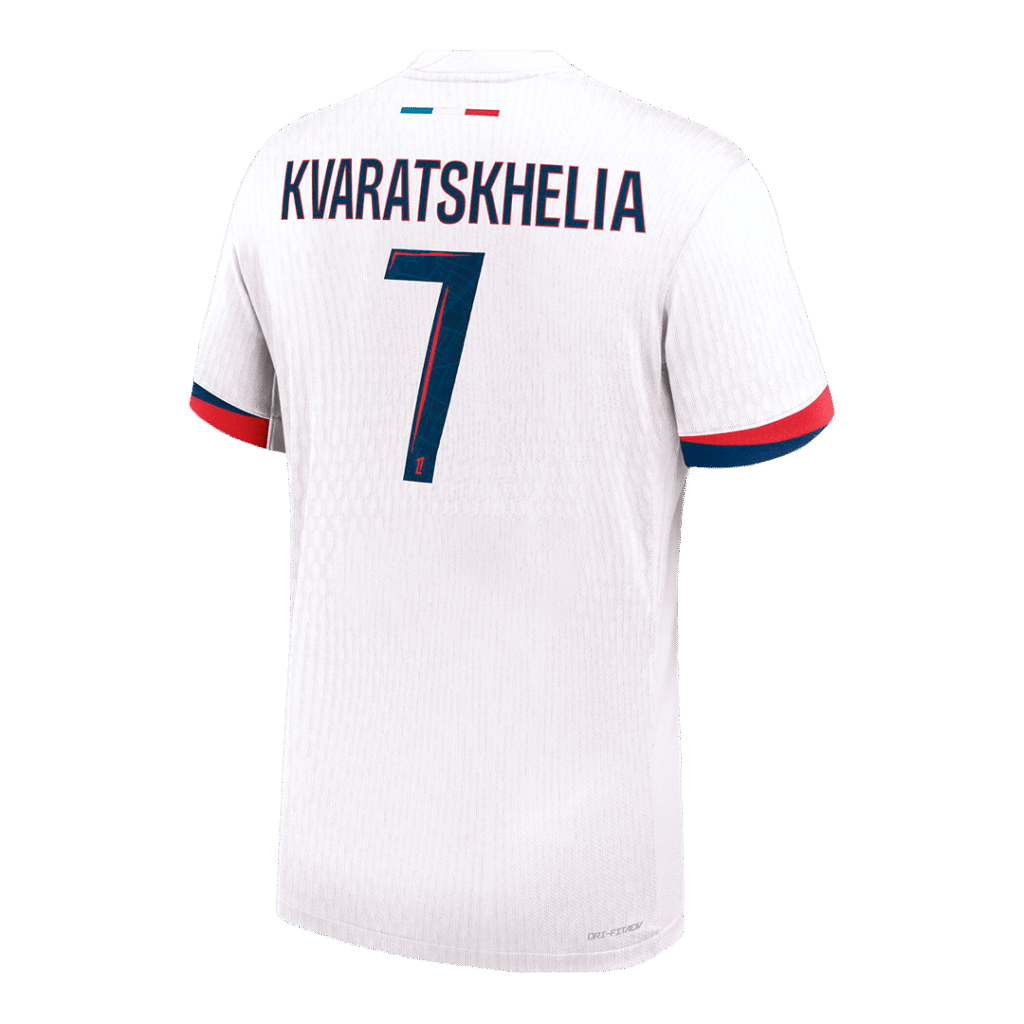 PSG Authentic KVARATSKHELIA #7 Soccer Jersey PSG Away Shirt 2024/25