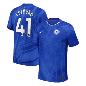 ESTÊVÃO #41 Chelsea Home Authentic Soccer Jersey 2025/26