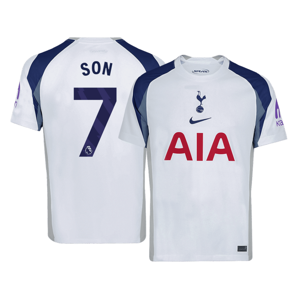 SON #7 Tottenham Hotspur Home Soccer Jersey 2025/26