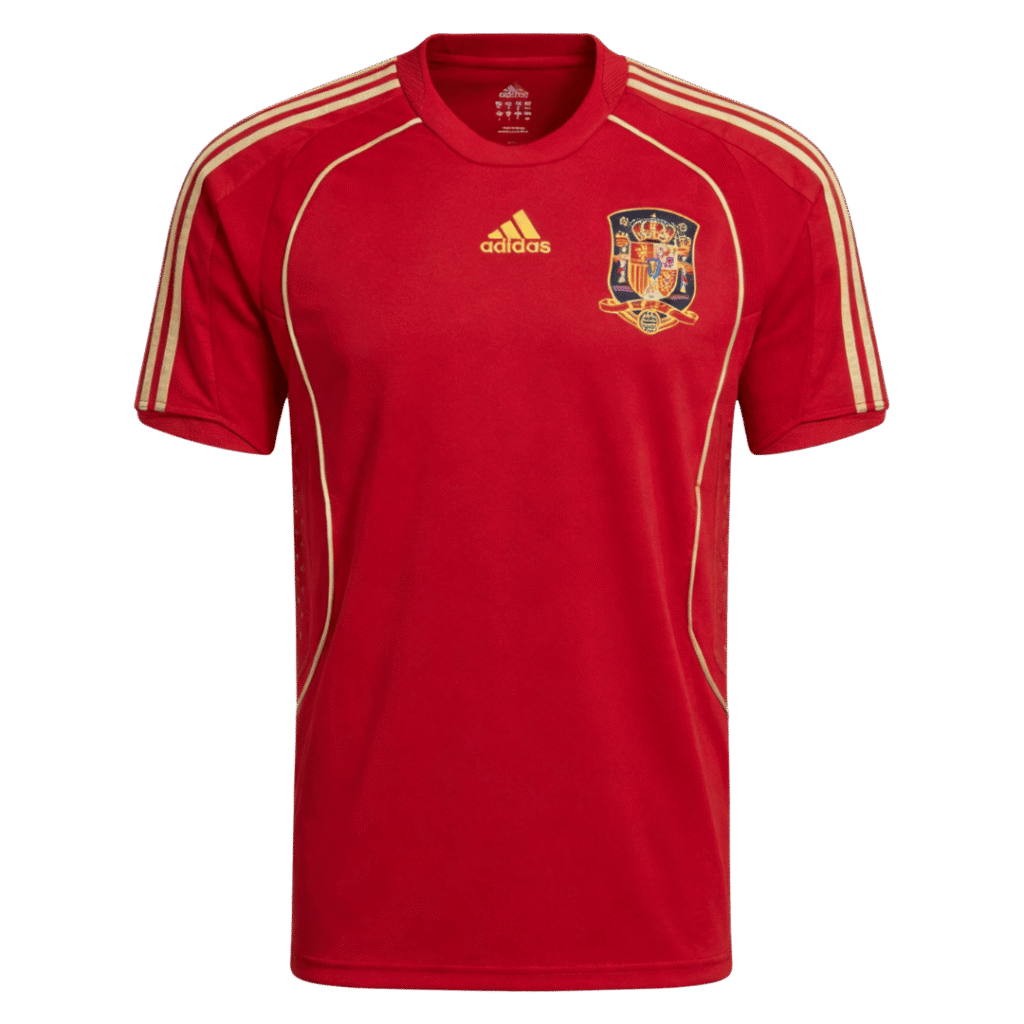 Retro Soccer Jersey Spain Home 2008