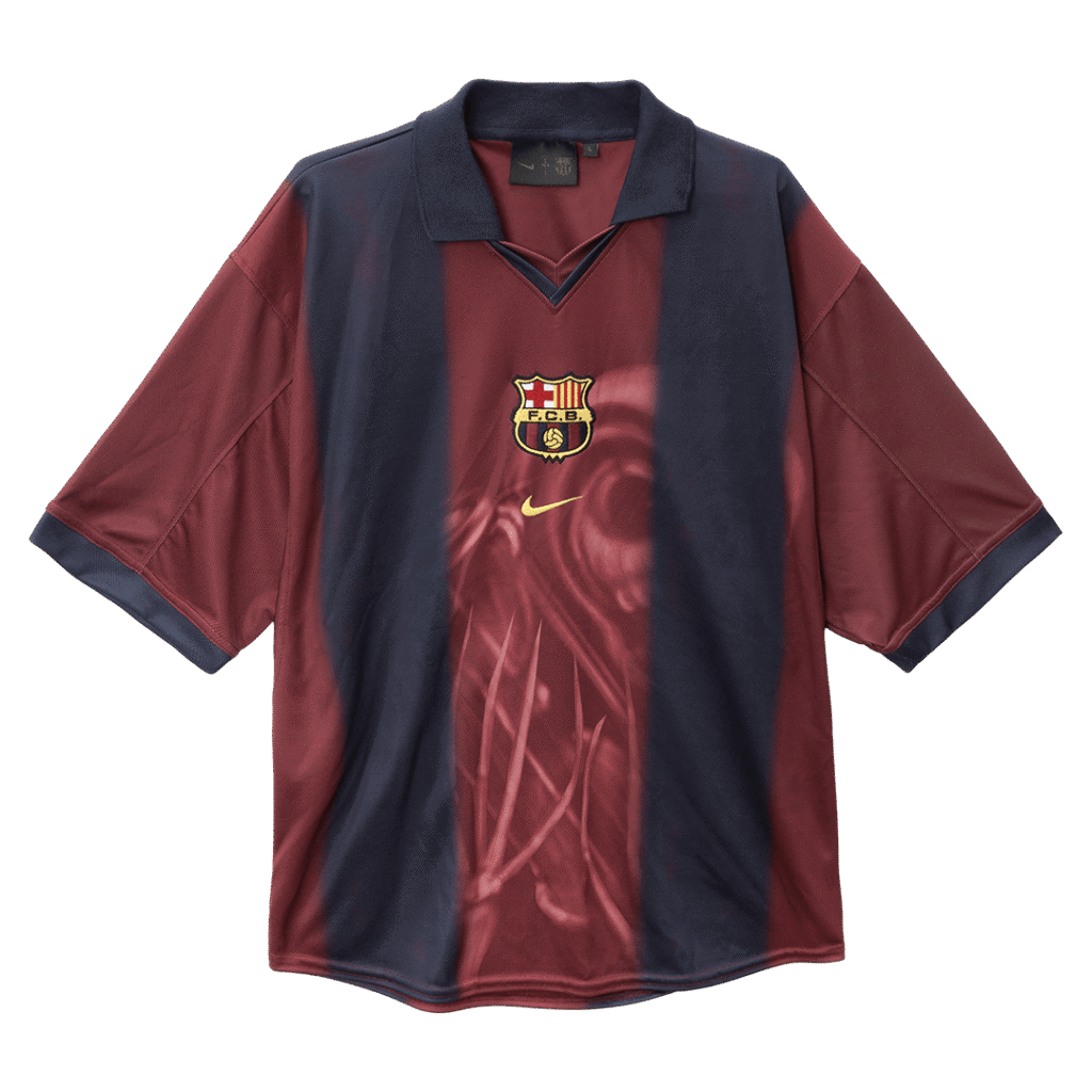 Barcelona Retro Jersey Home Soccer Shirt 2000/01