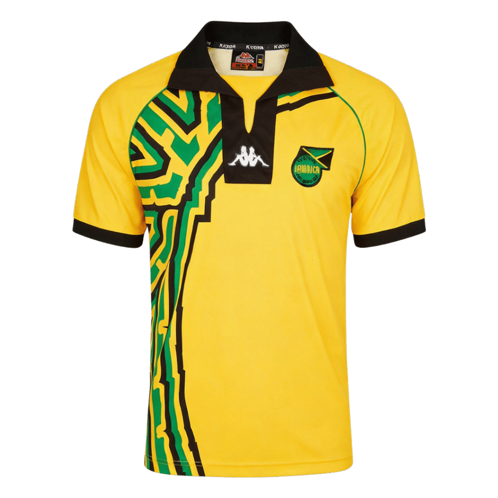 Retro Soccer Jersey Jamaica Home 1998