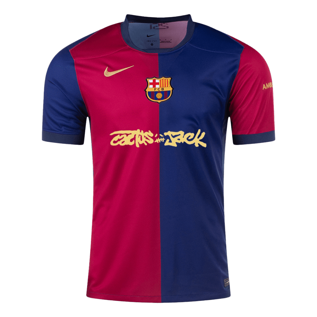 Barcelona X Travis Scott Home Soccer Jersey 2024/25