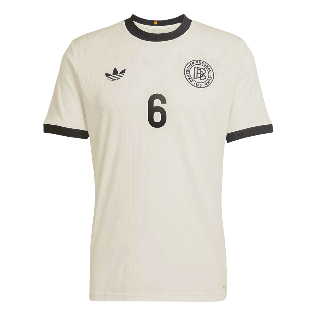 KIMMICH #6 Germany 125th Anniversary Soccer Jersey 2025 White - Image 12
