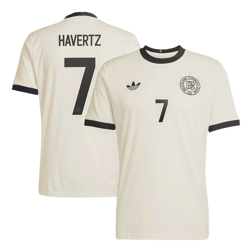 HAVERTZ #7 Germany 125th Anniversary Soccer Jersey 2025 White