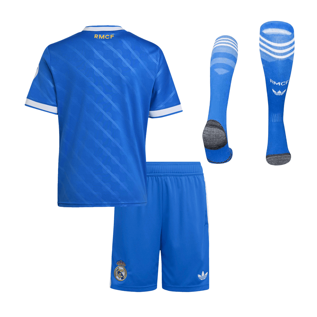Real Madrid Third Away Kids Soccer Jerseys Full Kit 2025/26 - Image 14