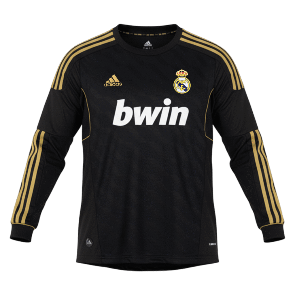 Retro Soccer Jersey Real Madrid Away Long Sleeve 2011/12