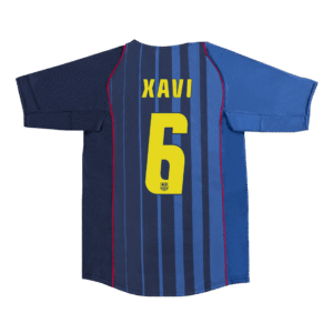 Retro Jersey XAVI #6 Barcelona Retro Jersey Away Soccer Shirt 2004/05