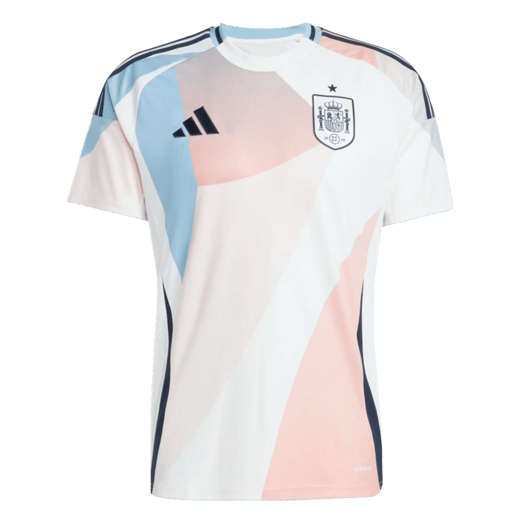 Men's Spain Away Soccer Jersey 2025 - Women's Euro