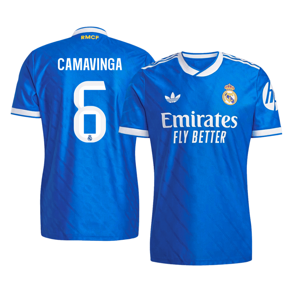 CAMAVINGA #6 Real Madrid Third Away Authentic Soccer Jersey 2025/26
