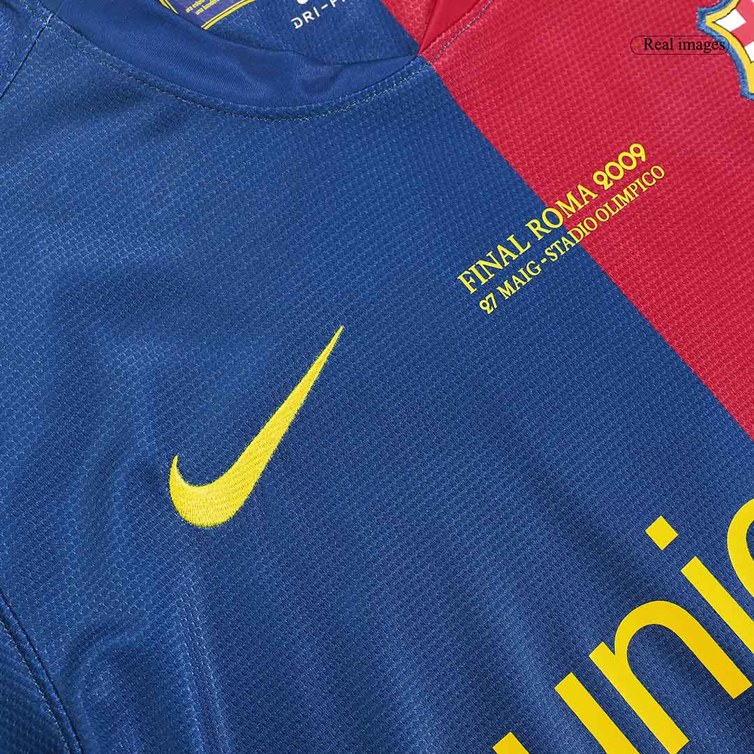 MESSI #10 Home Retro Jersey Soccer Jersey 2008/09 - UCL UCL Final - Image 4