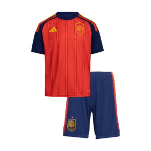 Spain Home World Cup Kids Soccer Jerseys Kit 2026