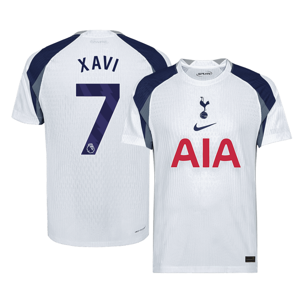 XAVI #7 Tottenham Hotspur Home Player Version Jersey 2025/26