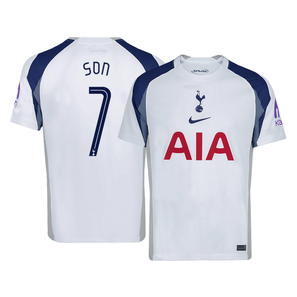 SON #7 Tottenham Hotspur Home Soccer Jersey 2025/26 -UCL