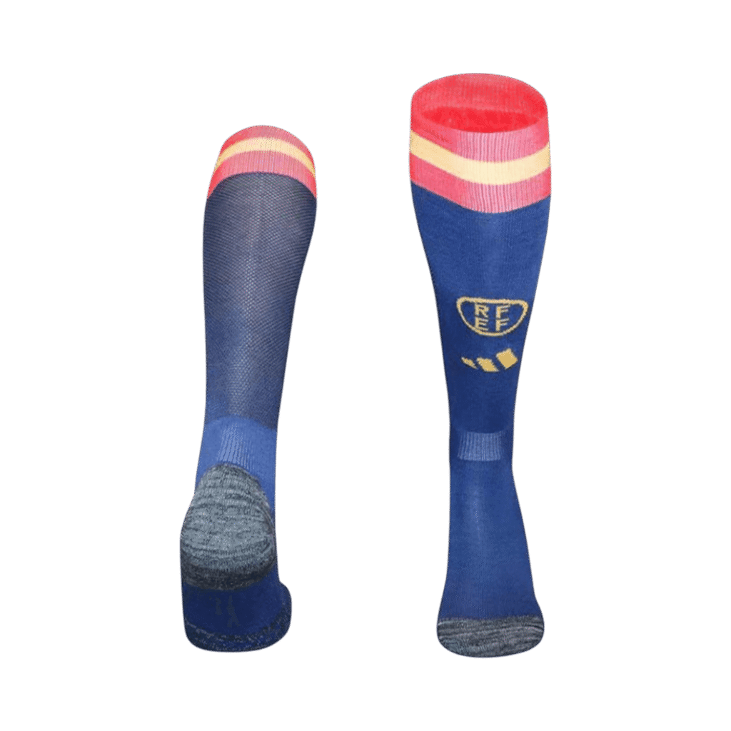 Spain Home Soccer Socks 2026 Kids