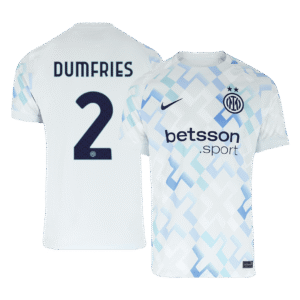 DUMFRIES #2 Inter Milan Away Soccer Jersey 2025/26