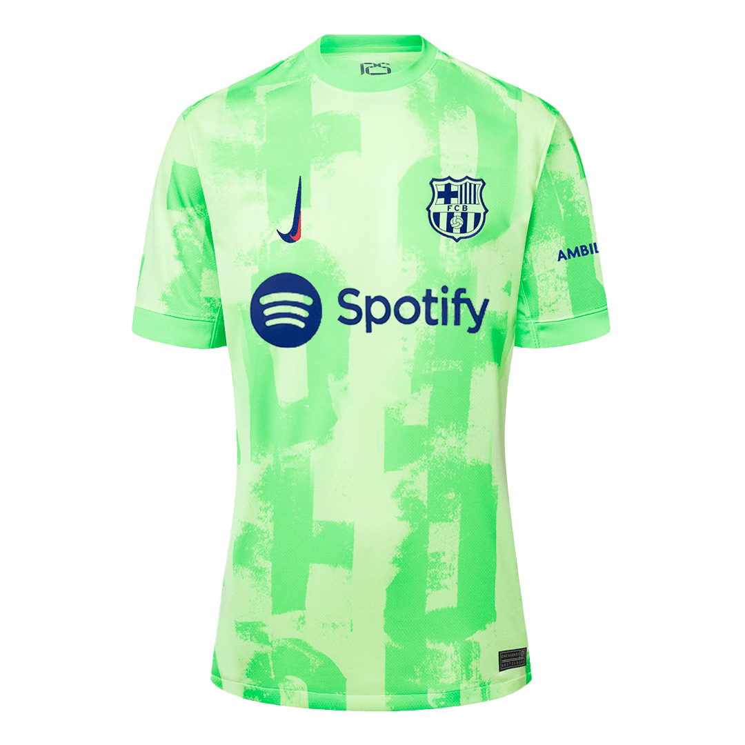 LAMINE YAMAL #19 Barcelona Third Away Soccer Jersey 2024/25 - UCL - Image 13