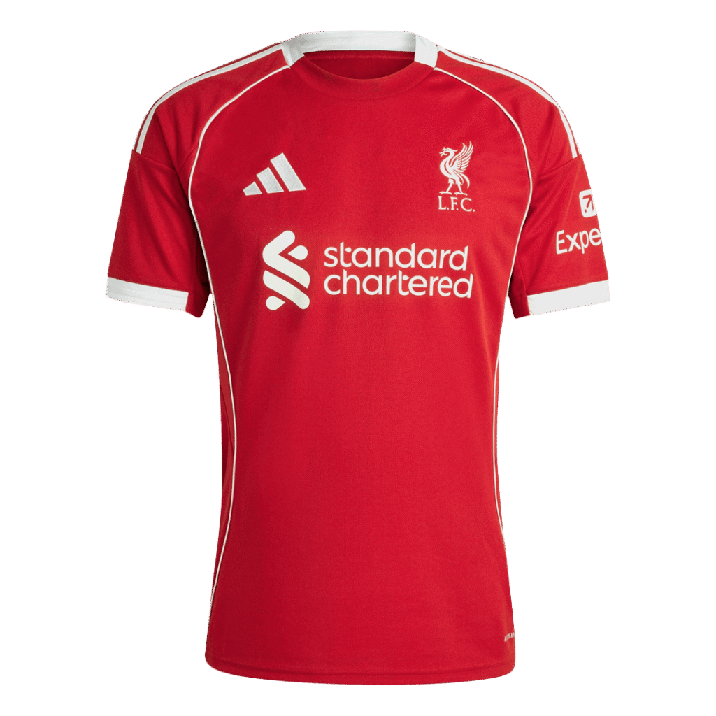 $8.9 Liverpool Home Soccer Jersey 2025/26