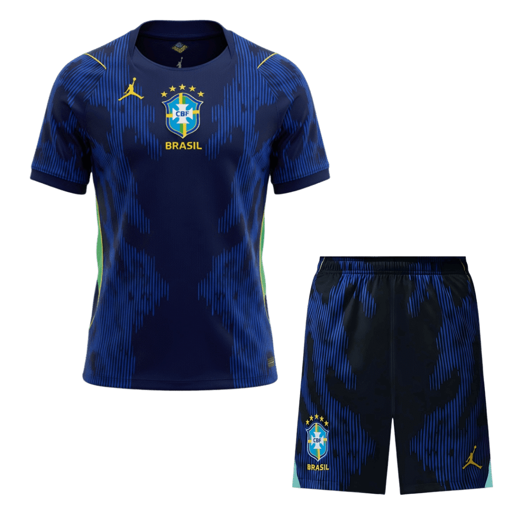 Brazil Away Jerseys Kit World Cup 2026