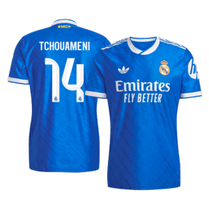 TCHOUAMENI #14 Real Madrid Third Away Authentic Soccer Jersey 2025/26