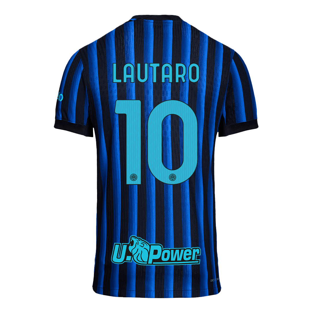LAUTARO #10 Inter Milan Home Authentic Soccer Jersey 2025/26 - Image 2
