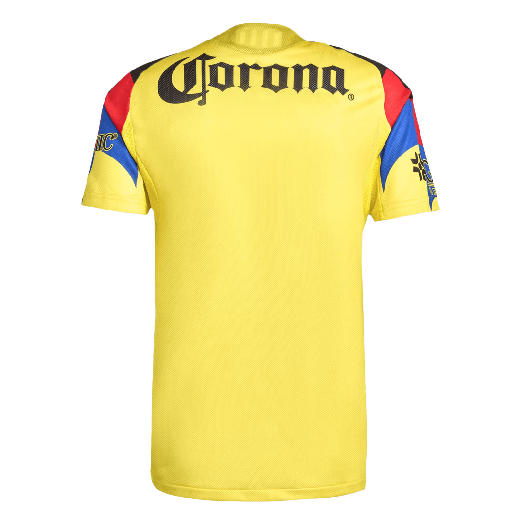 Authentic Club America Home Soccer Jersey 2025/26 Yellow - Image 5