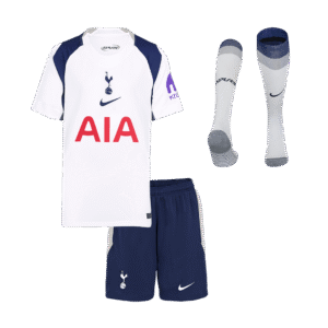 Tottenham Hotspur Home Kids Soccer Jerseys Full Kit 2025/26