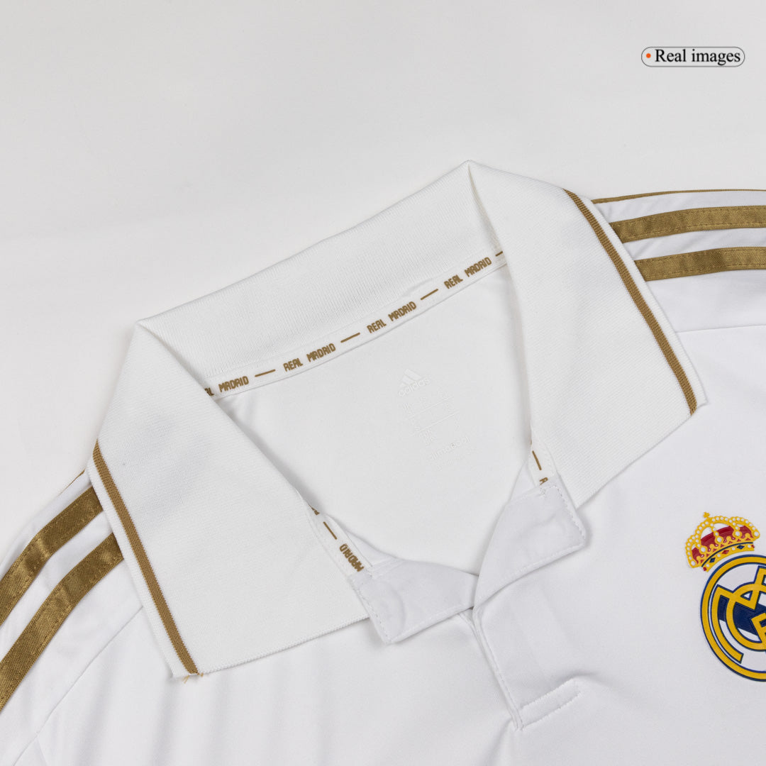 Retro Soccer Jersey Real Madrid Home Long Sleeve 2011/12 - Image 8