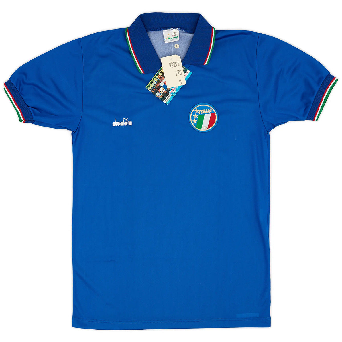 Retro Italy Home Jersey World Cup 1990 - Image 3