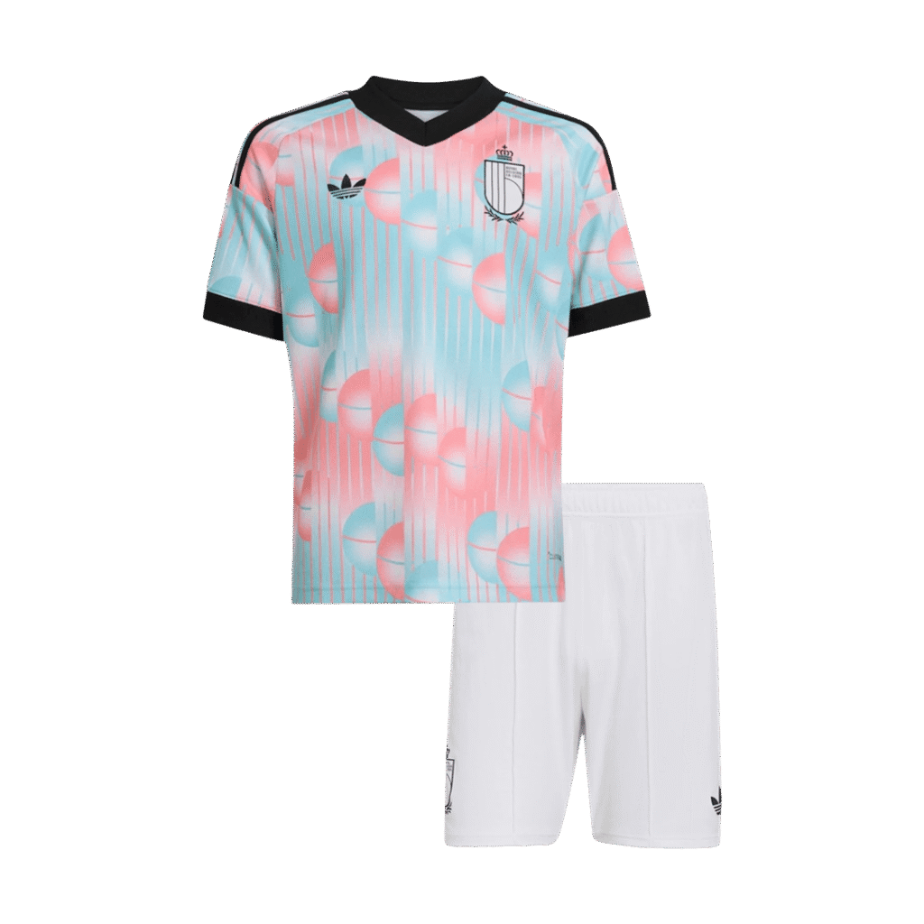 Belgium Away Kids Soccer Jerseys Kit World Cup 2026