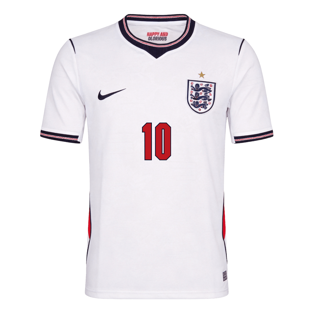 BELLINGHAM #10 England Home Soccer Jersey World Cup 2026 - Image 2