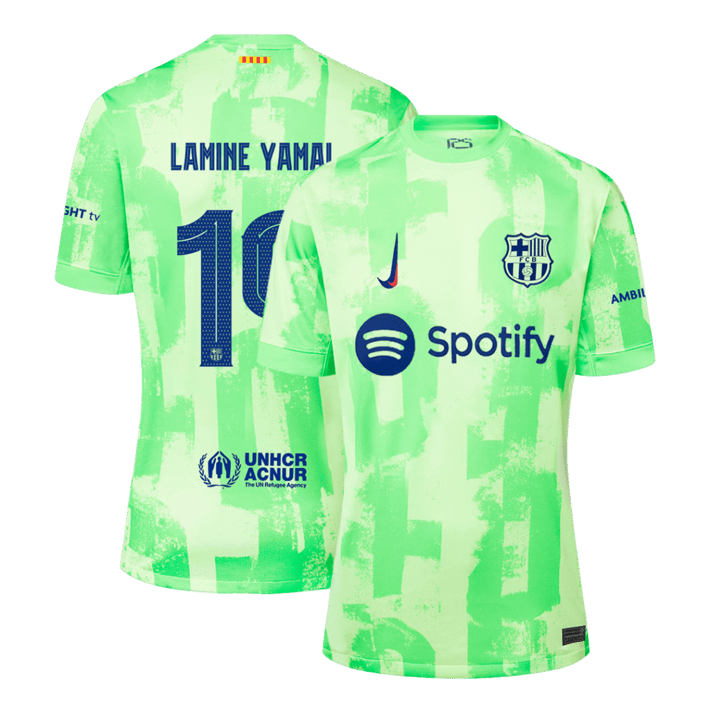 Barcelona LAMINE YAMAL #19 Third Away Soccer Jersey 2024/25 - UCL