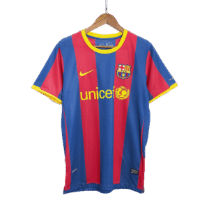 Retro 2010/11 Barcelona Home Soccer Jersey