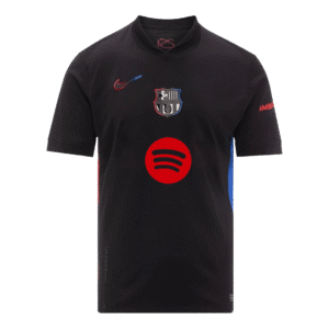 Gift-Barcelona Away Soccer Jersey 2024/25- Spotify Logo Without Text