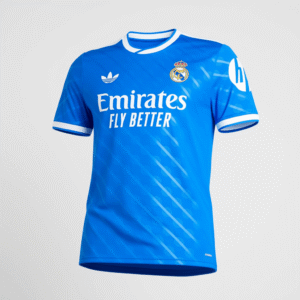 Authentic Real Madrid Third Away Soccer Jersey 2025/26 Blue
